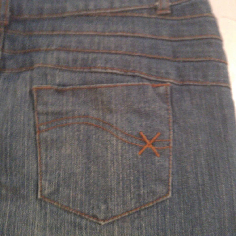Ghosts & Angels denim mini skirt size small